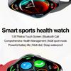 2025 New NFC Bluetooth Call Smat Watch Men 1.85" AMOLED Screen Blood Pressure Heart Rate Female Health Waterproof Smarwatches Ladies