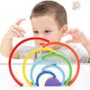 Wooden Rainbow Building Blocks For Children'S Puzzle Assembly, Stacking Music Enlightenment, Color Cognition, Ornament Toys