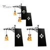 Indoor Shop Window Display Halloween Library Lantern, Decorative Bookshelf Lamp, Patchwork Ghost Unique Patch Design Light with Witch Hat, Spooky