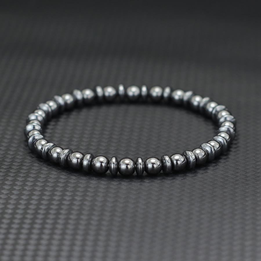 New Handmade Man Stone Bracelet With Birthstone 6mm Tiger Eyes Lava Hematite Healing Braslet Boyfriend Wrist Accessories Joias