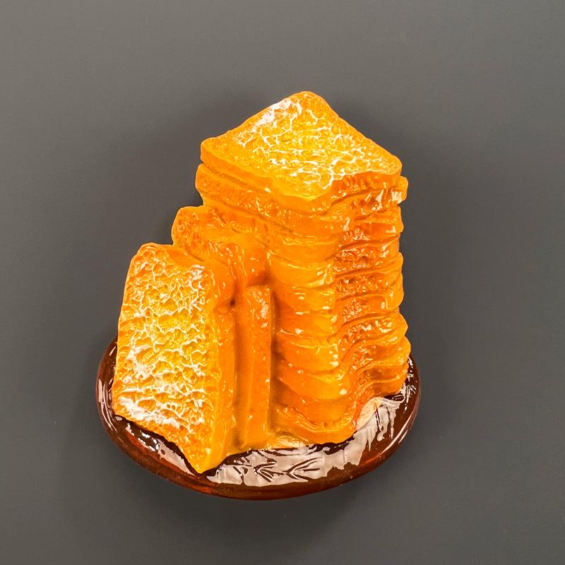 Magnet de Frigider Jucărie Alimentară Stereoscopică 3D - Autocolant Magnetic Decorativ Creativ