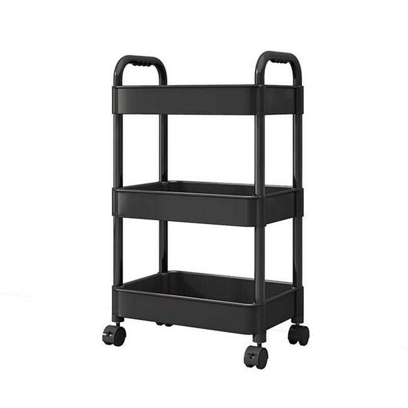 Kitchen Organizers And Storage Rack Household Cart With Wheels Multifunctional Home Accessories Mobile Rack Trolley Bookshelf