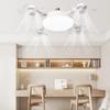 Drone Fan Light E27 Universal Dimming Fan with Remote Control for Home Living Room Bedroom Silent Ceiling Fan Light 50/60w