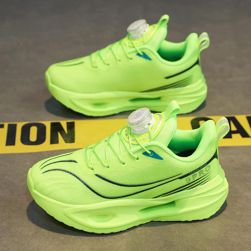 Children's sports shoes summer mesh new running shoes primary school students physical education class running shoes soft sole shock-absorbing breath