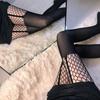 Women's Sexy Patterned Slim Fit Fishnet Pantyhose Long Mesh Socks Transparent Body Stockings Nylon Tights for Ladies