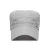 Breathable Cadet Hat Adjustable Flat Top Cap Spring Summer Sun Hat  Men