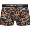 Men's Boxers - URBAN CLASSICS - Pack of 3 - Black/Camouflage - Cotton - Elastane