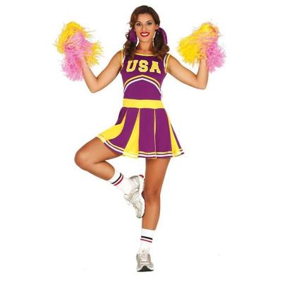 Fiestas Guirca Kadın/Bayan Cheerleader Kostümü