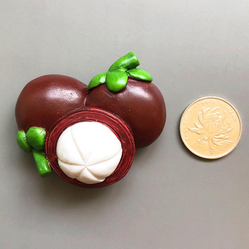 Creative 3D Fresh Fruit Refrigerator  Magnetic Stickers Magnetic Food Room Decoration Pineapple Lemon Cherry Fridge Magnets Gift