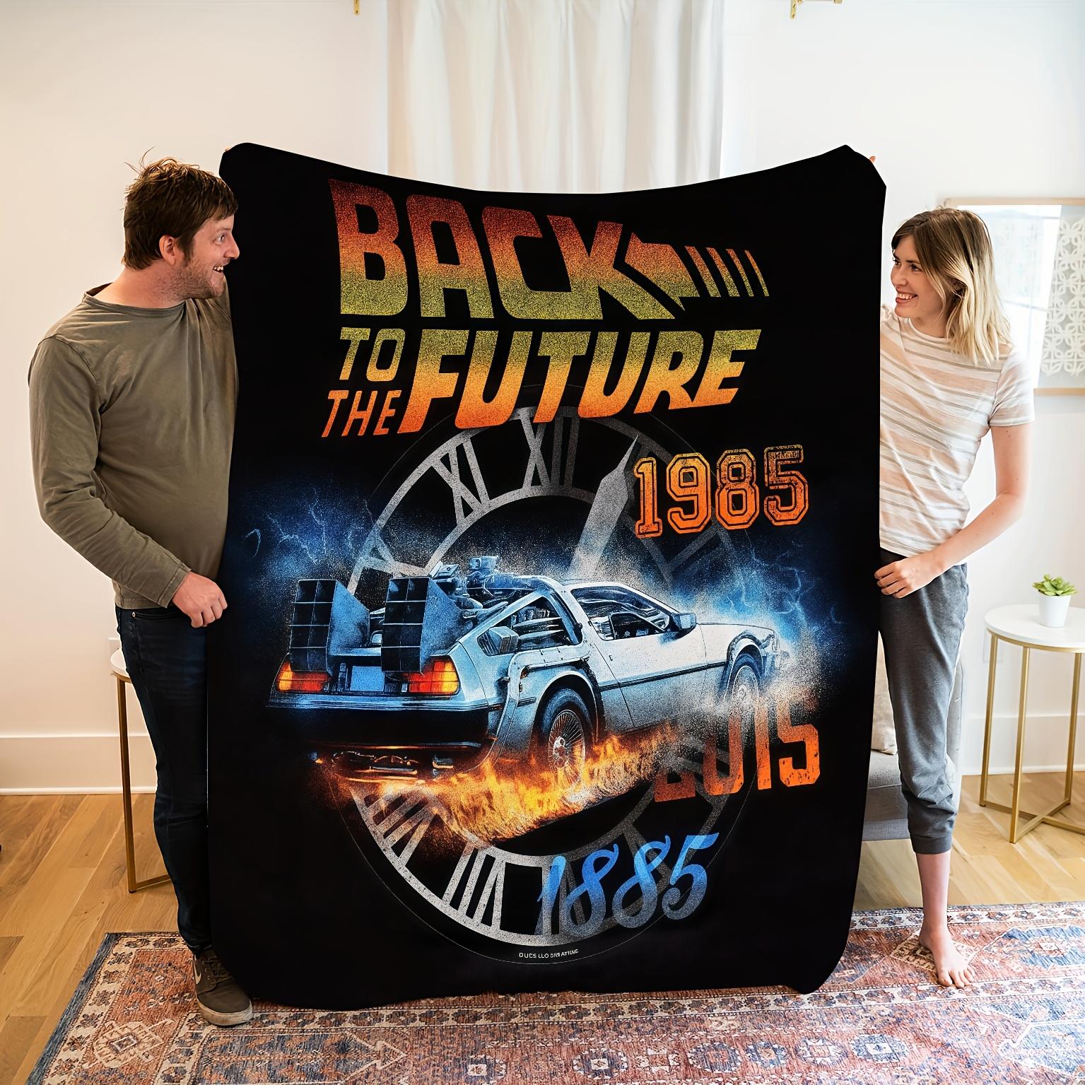 

Retro car design patterns Flannel printed blanket suitable for all seasons suitable for living room office sofa and travel 75x100cm