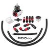 Fuel Pressure Regulator Kit Oil 0-100psi Gauge AN 6 Fitting End