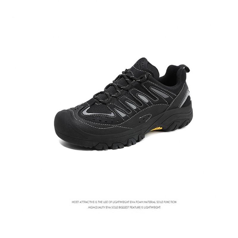 Mens Hiking Shoes Outdoor Trail Running Sneakers Low-Cut Breathable Walking Footwear