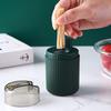 1PC Push-to-Eject Toothpick Holder Plastic Toothpick Holder Suitable for Toothpick Storage Box Living Room Decoration