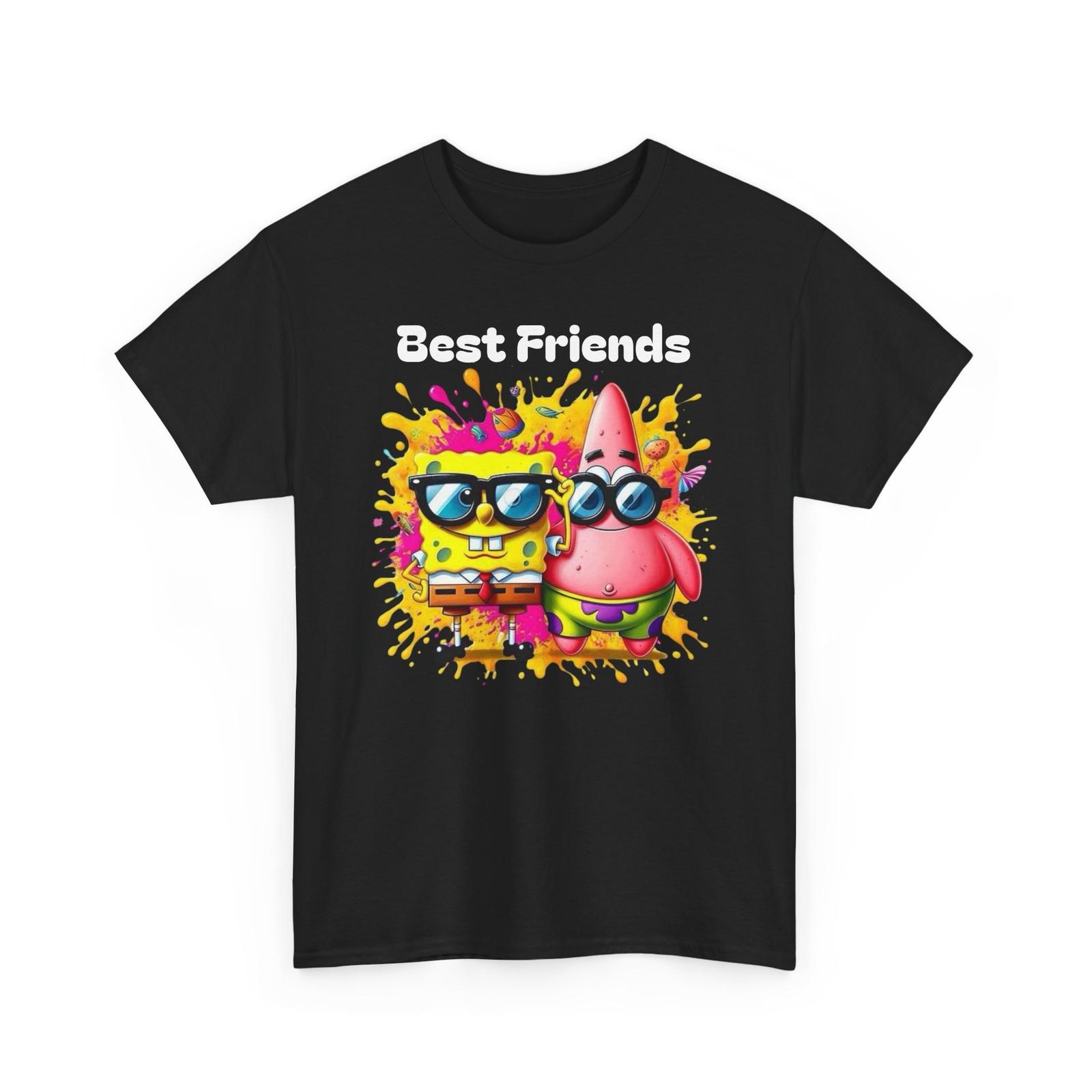 26 Best Friends SpongeBob and Patrick Tee Friendship Gift Tee BFF Matching Outfit Unisex T-Shirt XXL