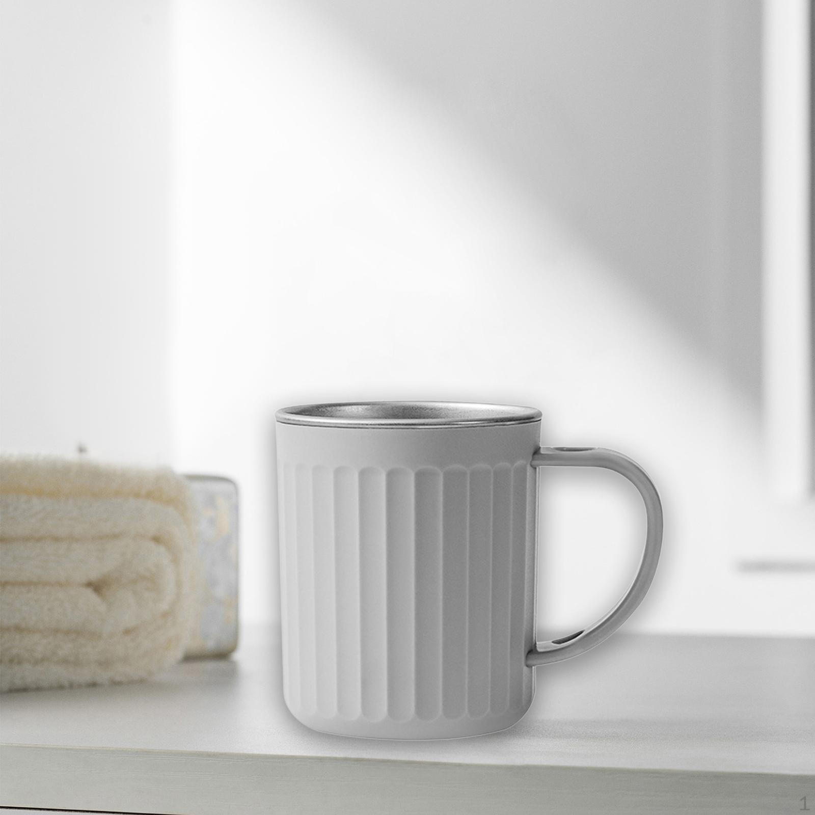 

Подстаканник из нержавеющей стали для зубных щеток и многого другого серый