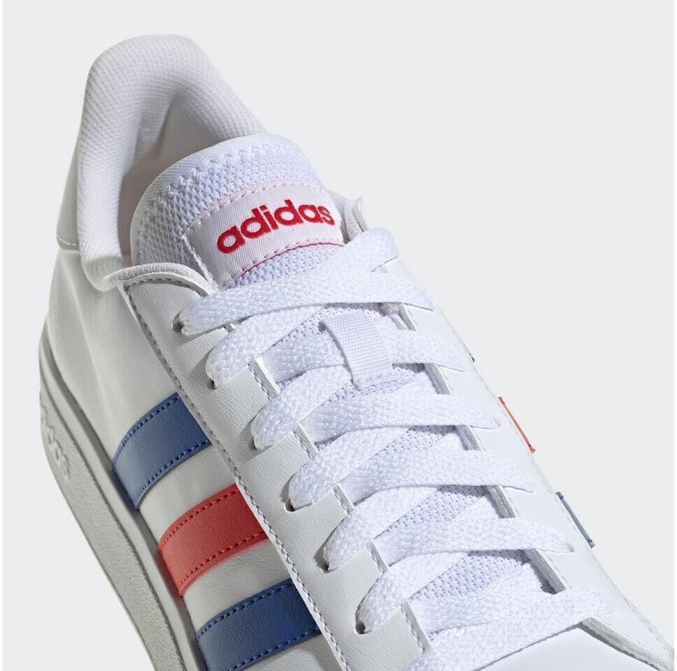 Adidas Grand Court Base 2.0 Sneakers Cloud White/ Royal Blue/ Vivid Red