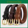 Stylish Womens Versatile Black Leather Belt For Casual Jeans And Fashionable Outfits