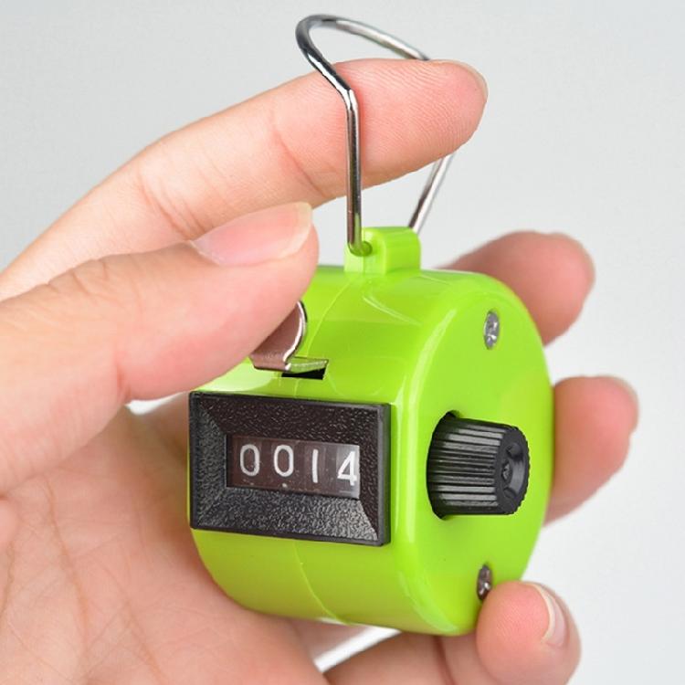 4 Digit Number Count Clickers Counters Handheld Tally Counter Portable Counter Mechanical Counters Clickers