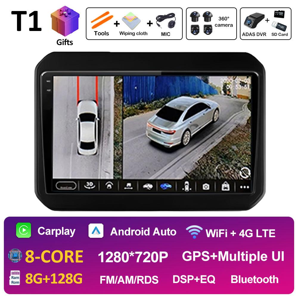 For Suzuki Ignis 2016 2017 2018 2019 2020 Android Auto Wireless Carplay DSP Stereo Autoradio Cooling Fan QLED IPS Screen WIFI 4G