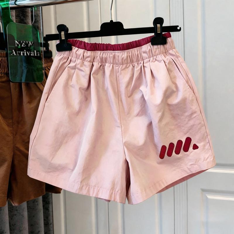 Girls' Color Block Quick-Dry Shorts: Summer 2026 Trendy Style for Middle & Older Girls