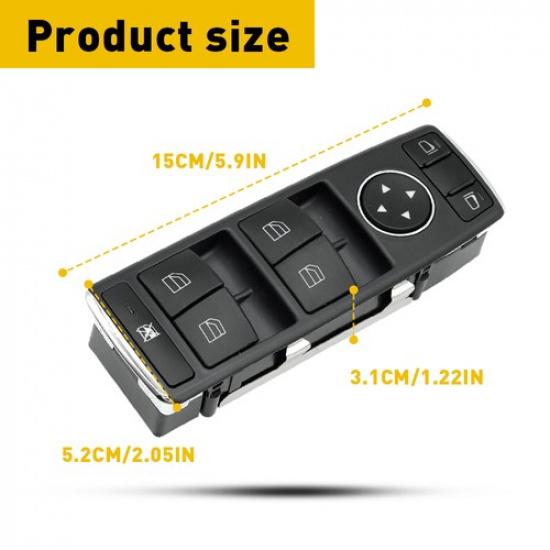 Power Window Master Switch For 09-12 Mercedes-Benz C250 C230 C300 GLK350 EOA