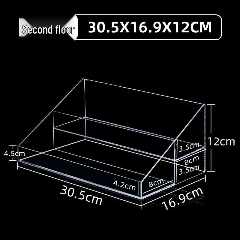 Large Two-Tier Acrylic Display Riser