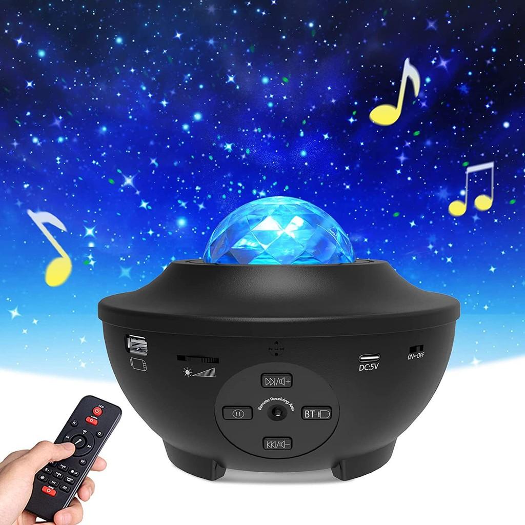 Galaxy Projector Led Light Starry Sky Star Remote Bluetooth Music Lamp Night