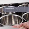 Commercial Stainless Steel 8-Compartment Spice Organizer