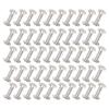 50 Sets Rivet Fastener M4 5x13x9.5mm Stainless Steel Flat Round Head Rivets and Screws for Binding