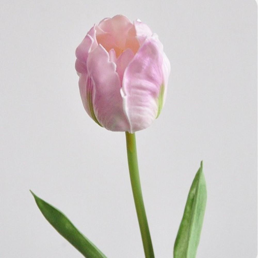 Colorful Simulation Flower Lifelike Artificial Flower Faux Parrot Tulip  Office Decor