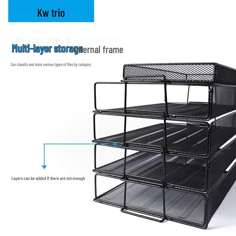 KW-triO WL-13 Desktop Metal Mesh File Rack