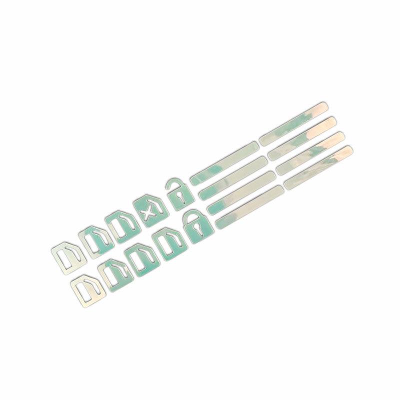 

Car Door Window Switch Stickers Waterproof Wear-resistant Function Key Luminous Auto Interior Stickers for Night Driving Safety