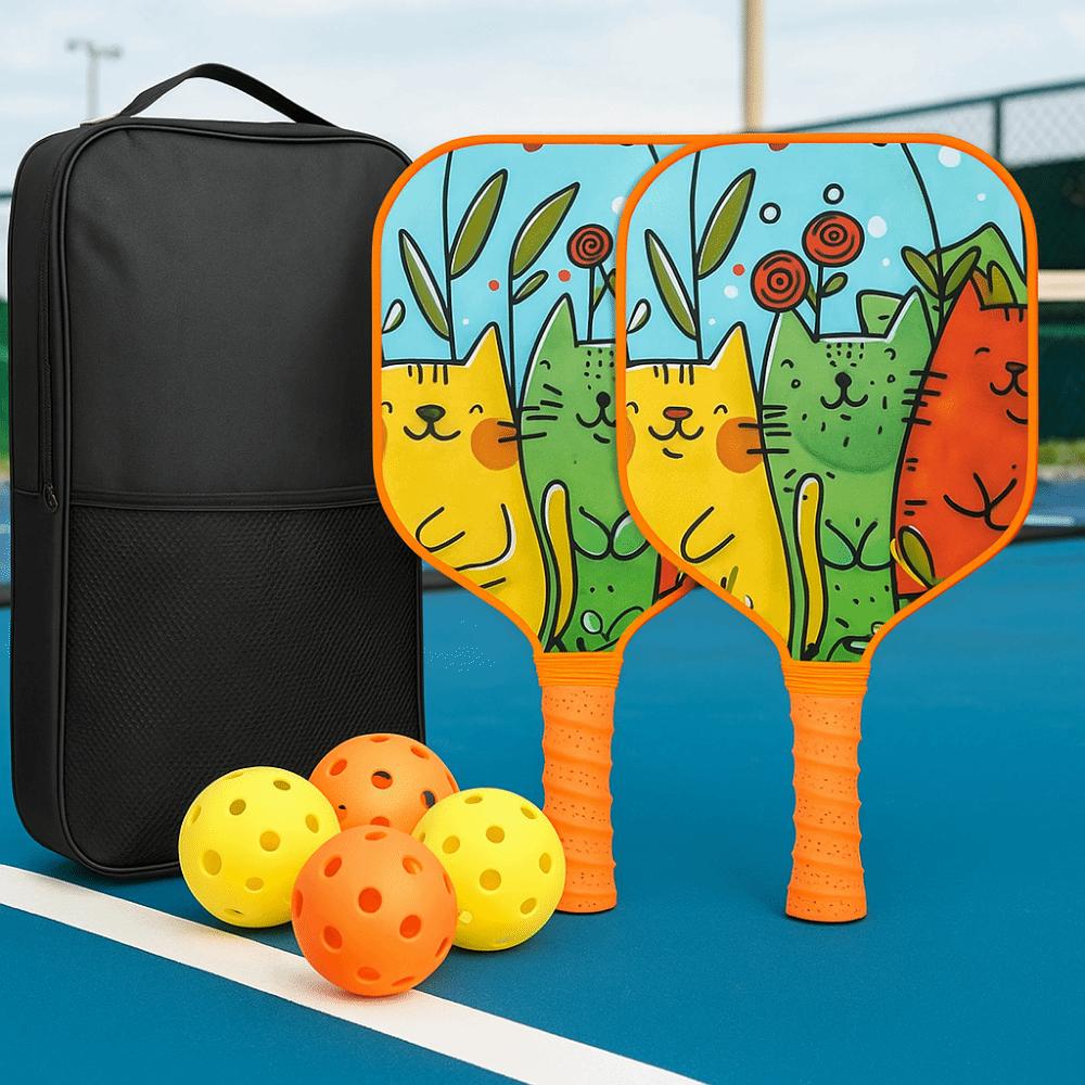 Lightweight Children's Pickleball Set Portable Children's Pickleball Rackets Pickle Ball Equipment