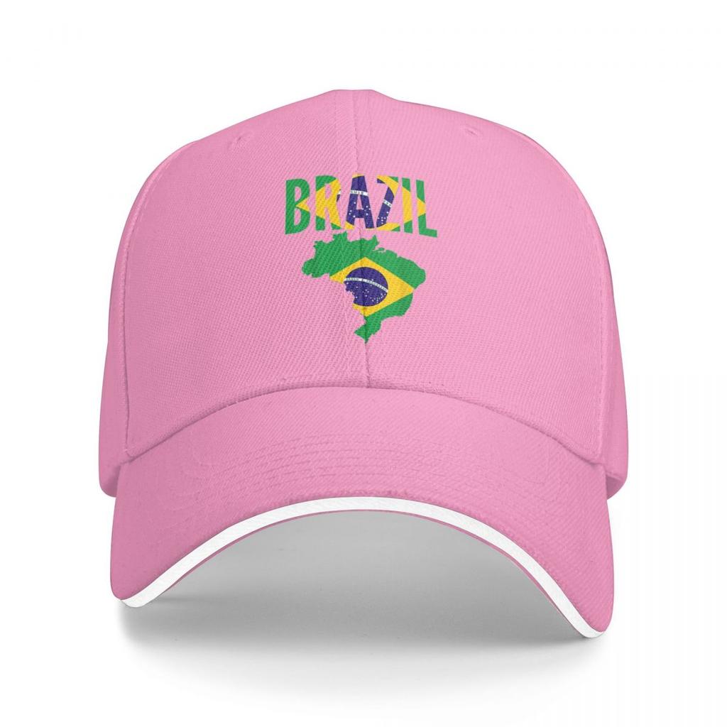 Brazil Soccer Team Football Brazilian Flag Baseball Caps Snapback Baseball Hats Breathable Casual Casquette for Men And Women