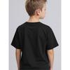 European Sizes Boys' Casual Short Sleeve T-Shirt - Stretchy & Breathable Summer Top with Hip-Hop Style Number "67" Graphic, Round Neck Kids' Tee
