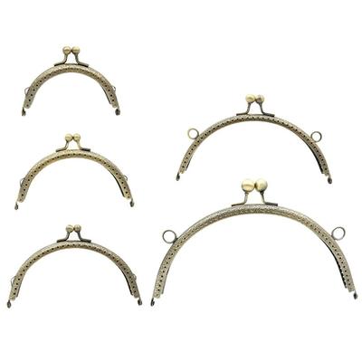 Vintage Çanta Tokası Çerçeveli Çanta Donanımı Çanta Çerçevesi Mini Çanta Öpücük Toka Kilit Kendin Yap El Sanatları