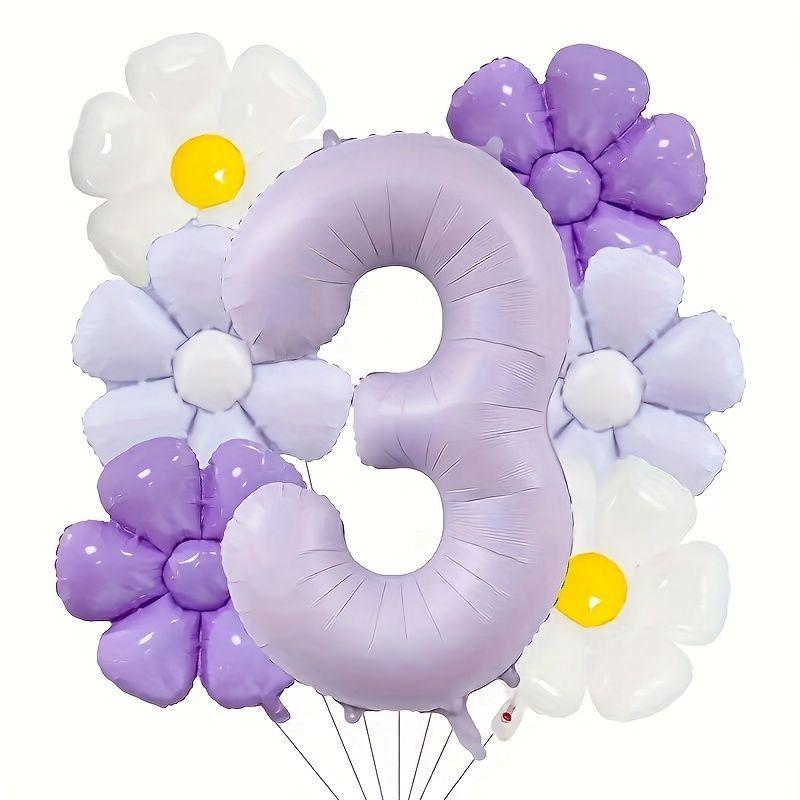 Daisy-themed Daisy Balloon Set for Children's Birthday Party and First Birthday Decorations