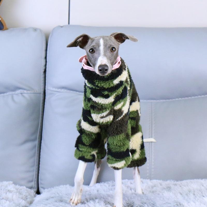 Dog Clothing Dogs Accessories Greyhound Whippet Shiba Inu Puppy Clothes Winter Warm Dog Sweater Soft Pet Products Supplies