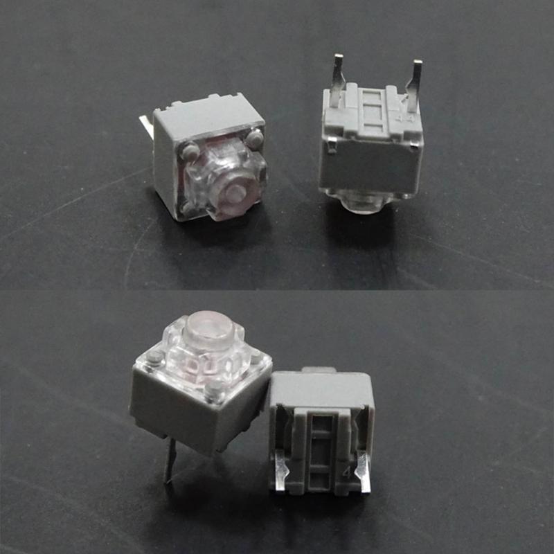 6x6x7.2mm Quiet Microswitch 10Million Clicks Life Mouse Button 2Pins Microswitches 10PCs