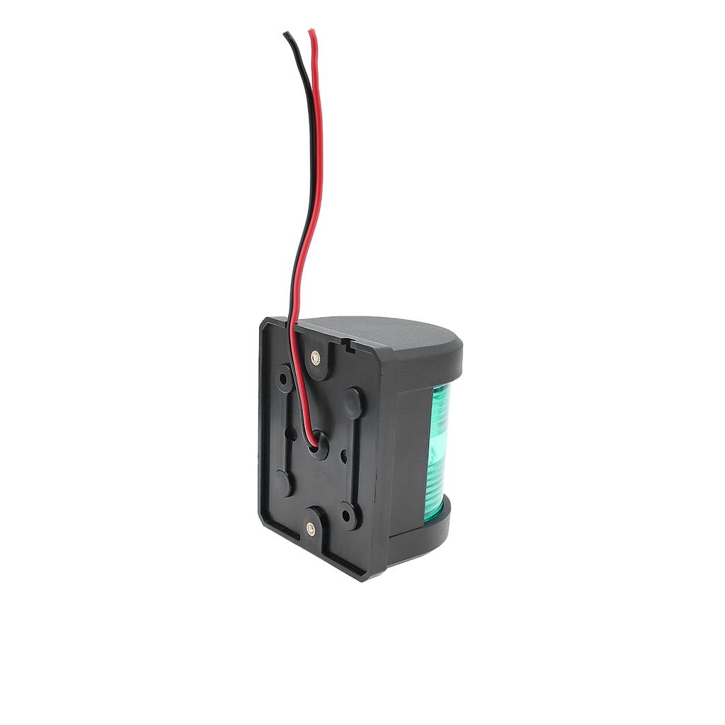 AD 1/2Pcs Red Green Navigation Light For Marine Boat Yacht Motorboat Fishing LED Lights Waterproof Side Marker Signal Lamp