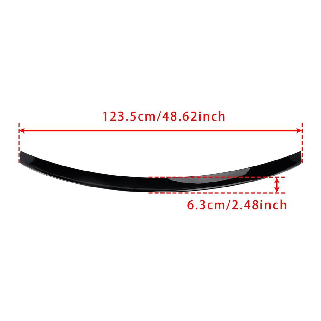 Gloss Black Rear Boot Spoiler For Mercedes-Benz CLS-Class W218 C218 10-18