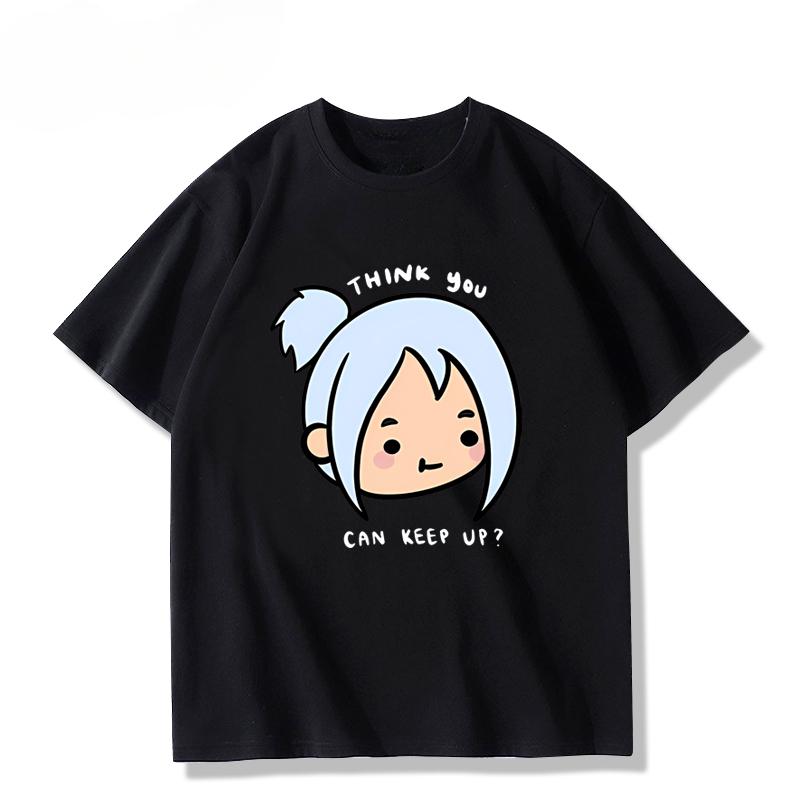 Valorant JETT Trička Hra Nejnovější Tričko pro Muže Unisex Základní Tričko Hip Hop Narozeninové Dárky Topy Oblečení Pro Choice