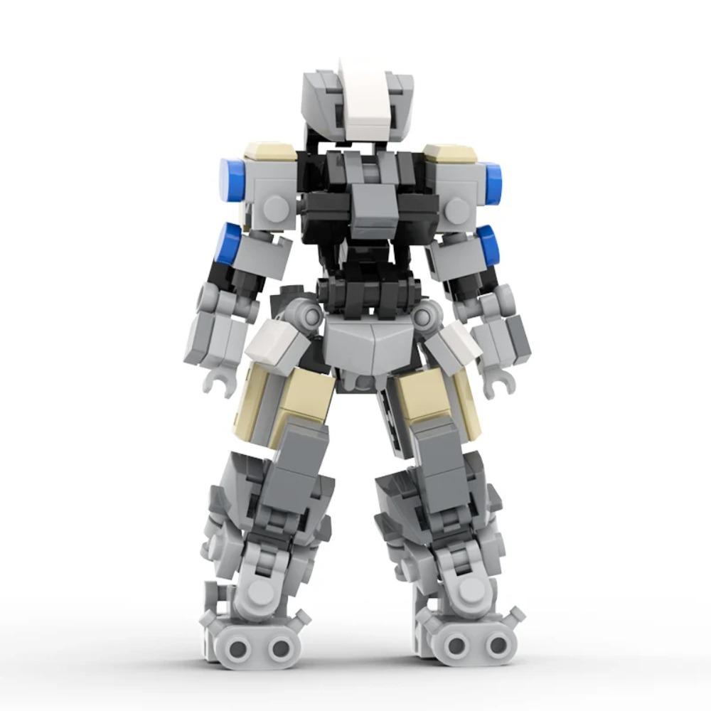Yigebebe Mech Mechanised Marine Suit Robots Meche Assemble Figures Ideas MOC Building Blocks Toys for  Gifts Toy Bricks