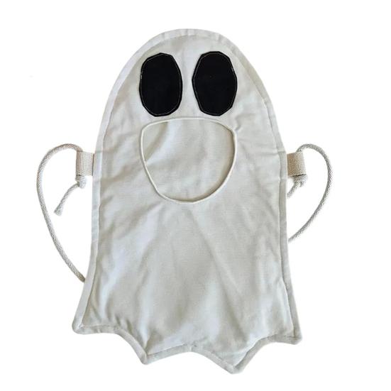 Ghost Candy Bag Spooky White Ghost Goodie Bags Fabric Ghost