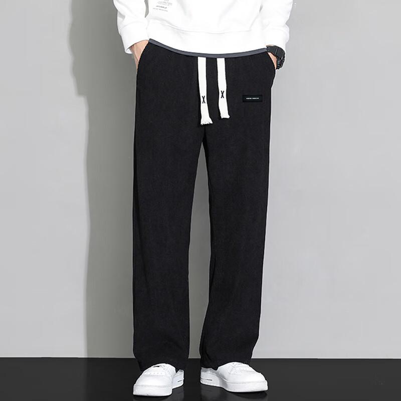 NASA MARVEL Men's Spring/Autumn Loose Straight Leg Casual Sweatpants