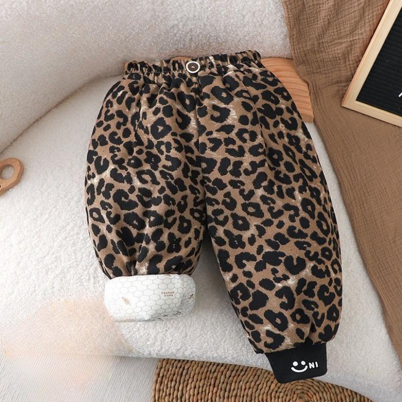 

Children s Thick Winter Pants Silk-Lined Cotton Thermal Trousers for Snow Pants (kids unisex) 100cm