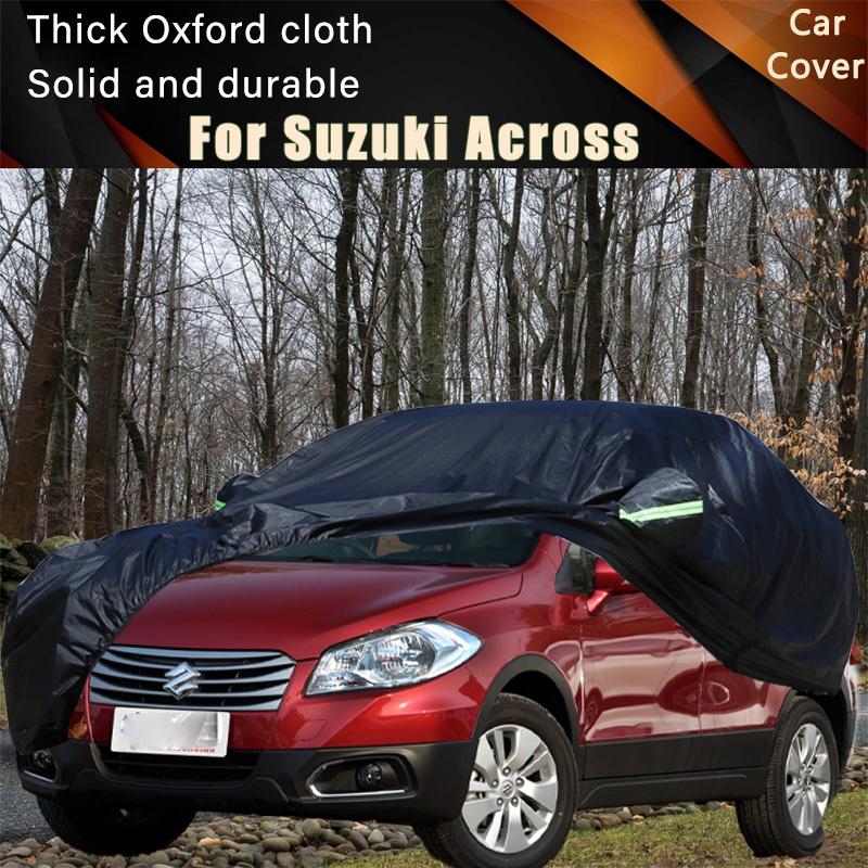 For Suzuki Across Car Full Outer Covers Outdoor Waterproof Dustproof Sun Rain Snow Protection Exterior Car Accessories