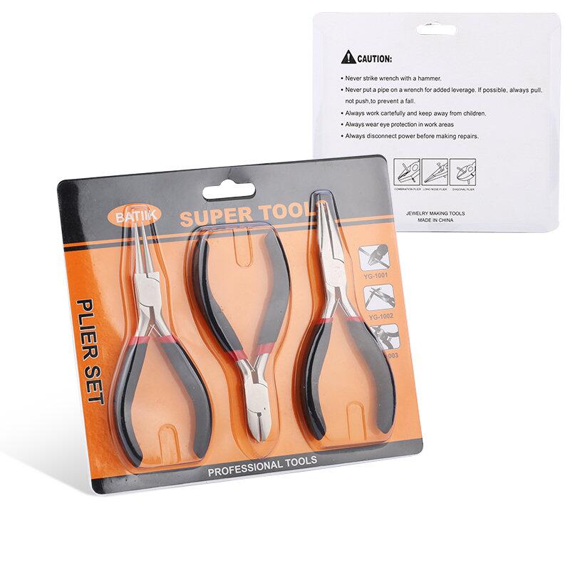 1Piece Jewelry Pliers Tools & Equipment Jewelry Making Handmade Tool Craft DIY Accessories Carbon Steel Nose Pliers Fixing