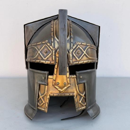 Medieval Moria Dwarves Helmet LOTR Warrior Knight Helmet Cosplay Armor Larp Costume
