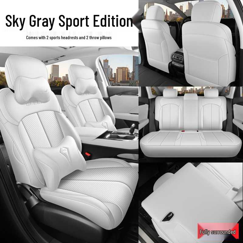 Premium Full Coverage Seat Covers for 2026 5th Gen Geely Emgrand, All-Season Car Seat Cushions